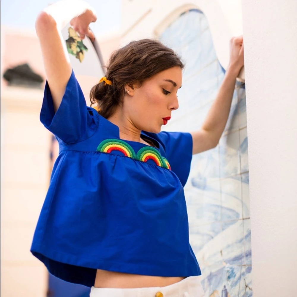 Family Affairs Triple Rainbow Top - Small